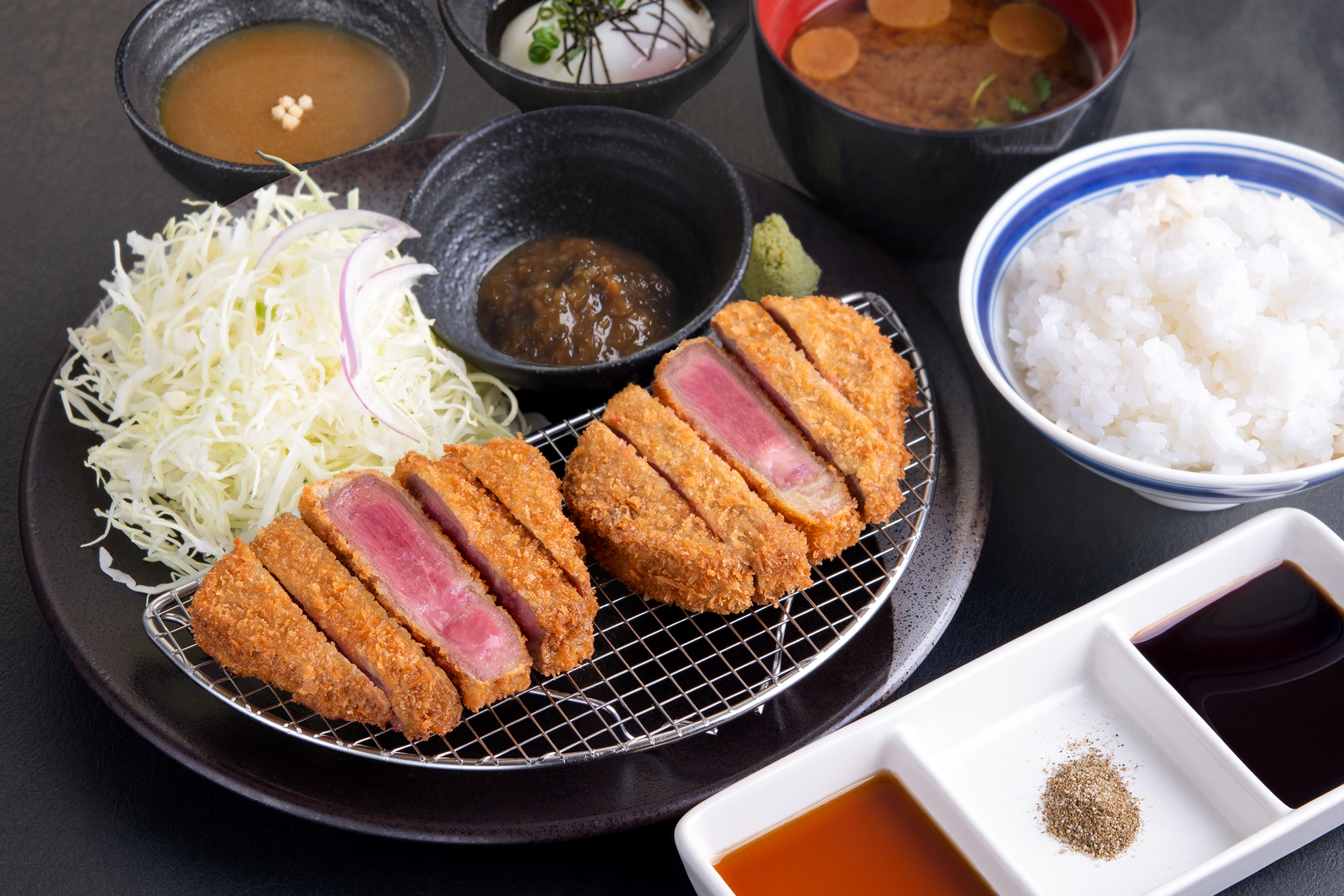 厚切り牛タンカツ膳